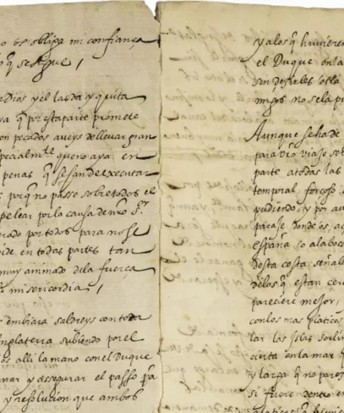 Se subastan unas cartas del rey Felipe II al duque de Medina Sidonia: ¿cuál es su precio?