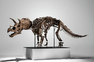 ¿Cuánto vale un esqueleto de tricerátops de hace 66 millones de años?
