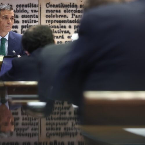 Campaña electoral en el Senado