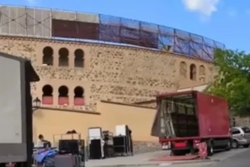¿Qué hace Sira Quiroga en una plaza de toros? Todo sobre el rodaje de la serie del año en Toledo