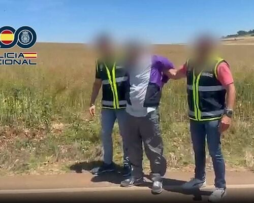 Así fue detenido el asesino confeso del cantaor flamenco Matías de Paula tras asestar varias puñaladas a un taxista e intentar robar un vehículo en una nave ganadera