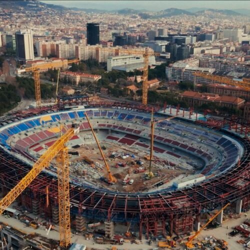 El exilio del Barça y la reconstrucción del Camp Nou saltan a la pantalla en el nuevo documental de Movistar Plus